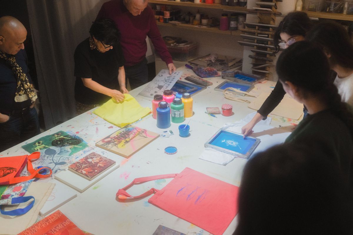 Individuelle Siebdruckworkshops
