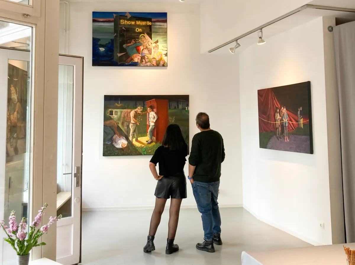 Ausstellung von Reza Arabgari 2024